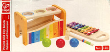Hape Pound Tap Bench Toy Xylophone Keyboard STEM USA NEW Musical picture