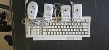 Apple II keyboard, Mice, and accessories Lot picture