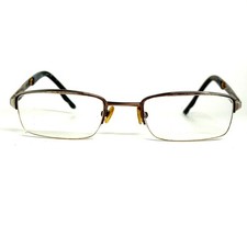 Ogi Eyewear OSL709 200 Brown Rectangular Semi-Rimless Eyeglasses Frames picture