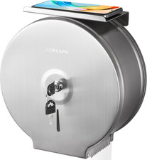 Commercial Jumbo Toilet Paper Dispenser with Shelf, Large Capacity picture