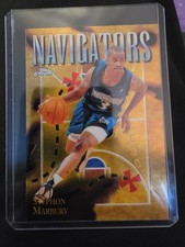 1998-99 Topps Chrome - Season's Best Navigators Stephon Marbury #SB4 Refractor picture