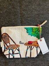 Fragonard Paris Travel Cosmetics Pouch Eiffel Tower Souvenir Pochette picture