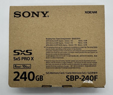 Sony SBP-240F 240GB SxS PRO X Memory Card (BRAND NEW/SEALED) picture