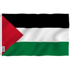 Anley Fly Breeze 3x5 Foot Palestine Flag - Palestinian Flags Polyester picture