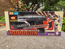 Vtg CASE FRESH Kingdam Robogun Robot M1920 G1 Transformers Bootleg Browning KO  picture
