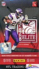 2011 Donruss Elite Football Factory Sealed Retail Box-AUTOGRAPH/MEMORABILIA picture