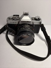Minolta XG7 35mm Camera MC ROKKOR-PF 1:1.7 55mm Lens Vintage Untested As-Is  picture