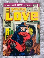 1955 YOUNG LOVE #64 RARE TRUE ROMANCE COMIC BOOK picture