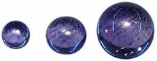 Natural Fine Purple Blue Iolite - Round Cabochon - Namibia - AAA Grade picture