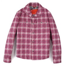 NWT $1995 ISAIA 'Extralight Aqua' Quilted Printed Puffer Shirt-Jacket M (Eu50) picture