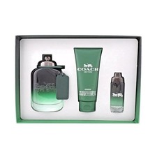 Coach Men's Green 3pcs EDT Gift Set Fragrances 3386460147378 picture