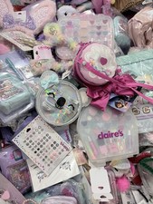 100x Claire's Wholesale Resale Bulk Hair Clips Lip Balm Jewelry Earrings Journal picture