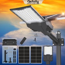 18000W Commercial Parking Lot Light  Solar Street Lights  Dusk to Dawn Outdoor picture