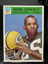 1966 Philadelphia Herb Adderly #80 Greenbay Packers picture