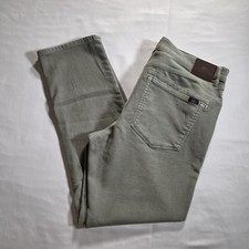 Faherty Brand Men’s 34x30 Sage Green Stretch 5 Pocket Pants picture