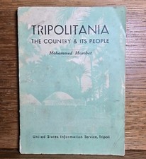 Tripolitania The Country and its People Tripoli Libya Mohammed Murabet picture