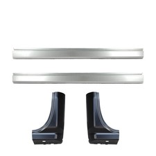 Outer Rocker Panels and Cab Corners For 14-18 Silverado Extended Cab New Set picture