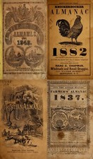21 Old Rare Almanack Kalendar Calendar Astronomical Books (1781-1882) on DVD picture