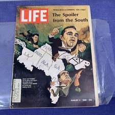 Life Magazine August 2, 1968 - Richard Nixon George Wallace Ronald Regan Ads picture