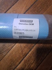 Hobart Genuine OEM Curtain, Splash, 4-PLY, H  00-919975 NEW picture