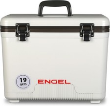 Engel 19qt Leak-Proof, Air Tight, Drybox Cooler - White picture