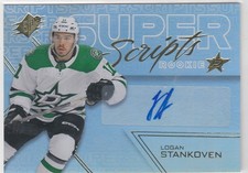 2024-25 SPx Superscripts Rookies Logan Stankoven #SSR-LS Auto Z5 picture