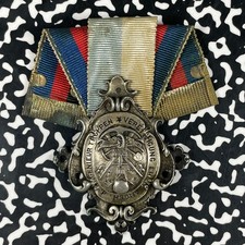 (c.1910) Germany Royal Bavarian Engineering Troops Medal & Ribbon Lot#OV1863 picture