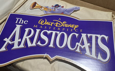 Vintage 1996 Disney The Aristocats VHS Promo Standee Store Display NOS Unused picture