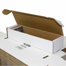 (3x) BCW 800 CT COUNT Corrugated Cardboard Storage Box-Sport Trading Card Boxes picture