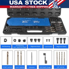 71600 For Ford 4.6L/5.4L/6.8L Exhaust Manifold Drill Template Kit with Case picture