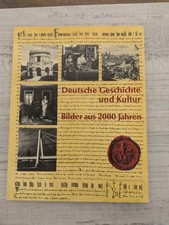 Deutsche Geschichte und Kultur. Bilder aus 2000 Jahren. German language; VG/PB picture