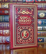 Gods & Heroes of Ancient Greece by Gustav Schwab New Sealed Leather Bound Gift picture