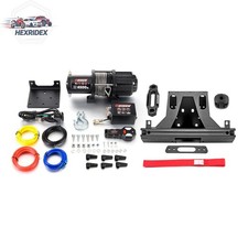 UTV 4500lb Electric Winch Mount Combo Kit For Can-Am Maverick X3 Max 2017-2026 picture