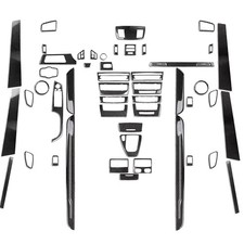60Pcs Real Carbon Fiber Kits Full Interior Trim For BMW 3 Series E90 E92 05-2012 picture