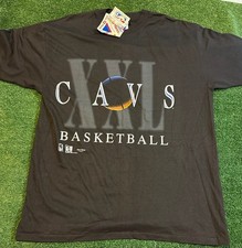 Vintage Cleveland Cavaliers shirt mens XL black basketball Hanes deadstock new picture