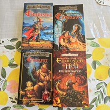 Elminster Series Lot 4 Books Forgotten Realms Ed Greenwood Mage Myth Drannor Hel picture
