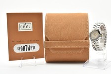 [ TOP MINT /Case, Paper ] EBEL Sportwave E6087621 Silver 28mm Ladies Watch JAPAN picture