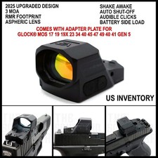 2025 SHAKE AWAKE RED DOT FOR SHADOW SYSTEMS® MR920 XR920 DR920 RMR FOOTPRINT picture
