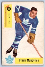 FRANK MAHOVLICH 1958-59 PARKHURST NHL HOCKEY 58-59 #33 FAIR+           94732 picture
