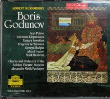 Mussorgsky – Boris Godunov CD 1996 Opera Remastered Melodiya BMG 3 Disc picture