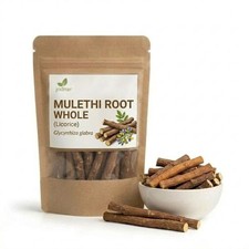Mulethi Whole  Root Licorice Sticks Natural Yashtimadhu Glycyrrhiza Glabra picture