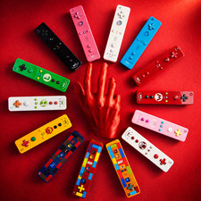 Official Wii Remote Nintendo Motion Plus Inside 👾Nunchuck Wii U OEM Controller picture