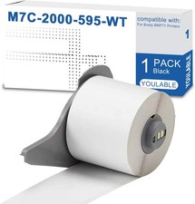 M7C-2000-595-WT Label Tapes & Cartridges White 2000 M7C 595 WT Compatible Brady picture