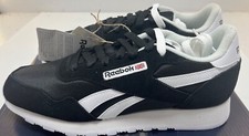 Reebok Mens Royal Nylon Black / White Classic Shoe BD1553 NWD  picture