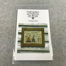 Notforgotten Farm FEEDING THE BEES Cross Stitch Pattern picture