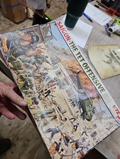 Vintage ESCI Saigon Tet Offensive 1/72 Diorama Set 2028 Huey Truck Figures picture
