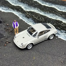 ZM Zincit 1:64 Porsche 911 964 Singer Coupe DLS Alloy Collectible Car Model picture