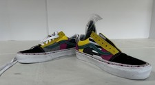 NWOT Vans Off The Wall Old Skool Juxtapoze Multicolor Sneaks Men’s 4.5 Women’s 6 picture