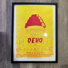 Devo 'Freedom Of Choice' Signed Autographed Print Album Poster picture