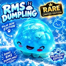Super Rare RMS Mystery Dumpling Polar Bear Edition- SEALED NEW UNOPENED  picture